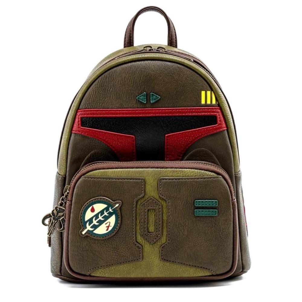Loungefly Disney Star Wars Boba Fett Cosplay Mini Backpack NWT LIMITED EDITION
